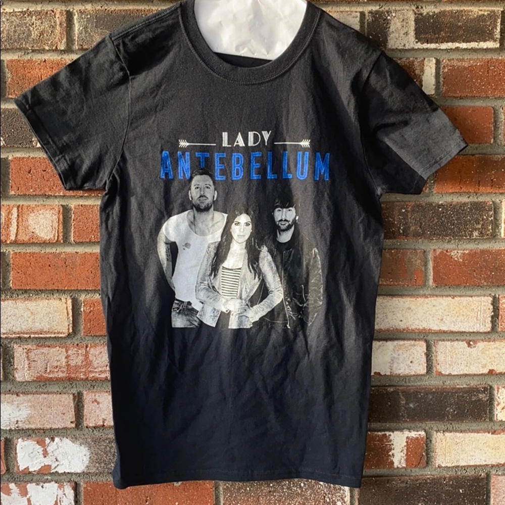🆕LADY ANTEBELLUM YOU LOOK GOOD 2017 TOUR SHIRT BLACK SIZE SMALL🖤👕👚🎵🎶🎼🎤🎸